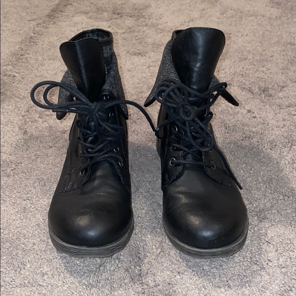 COPY - Reversible Lace Up Boots!